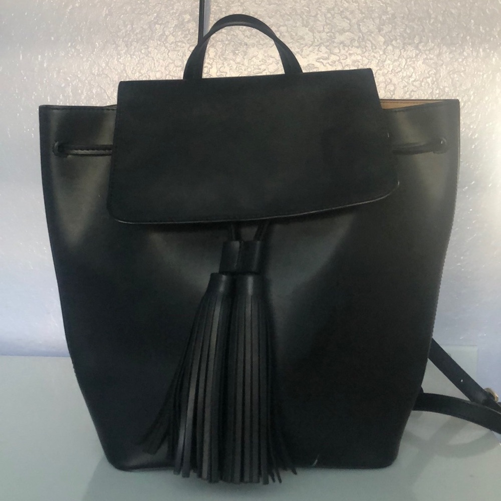 Black backpack